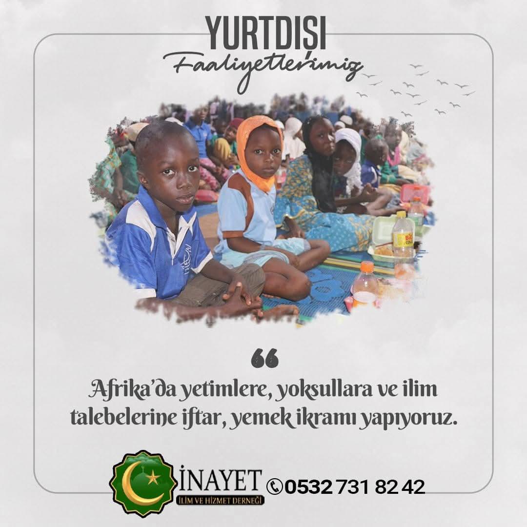 Afrika'da Yemek İkramı