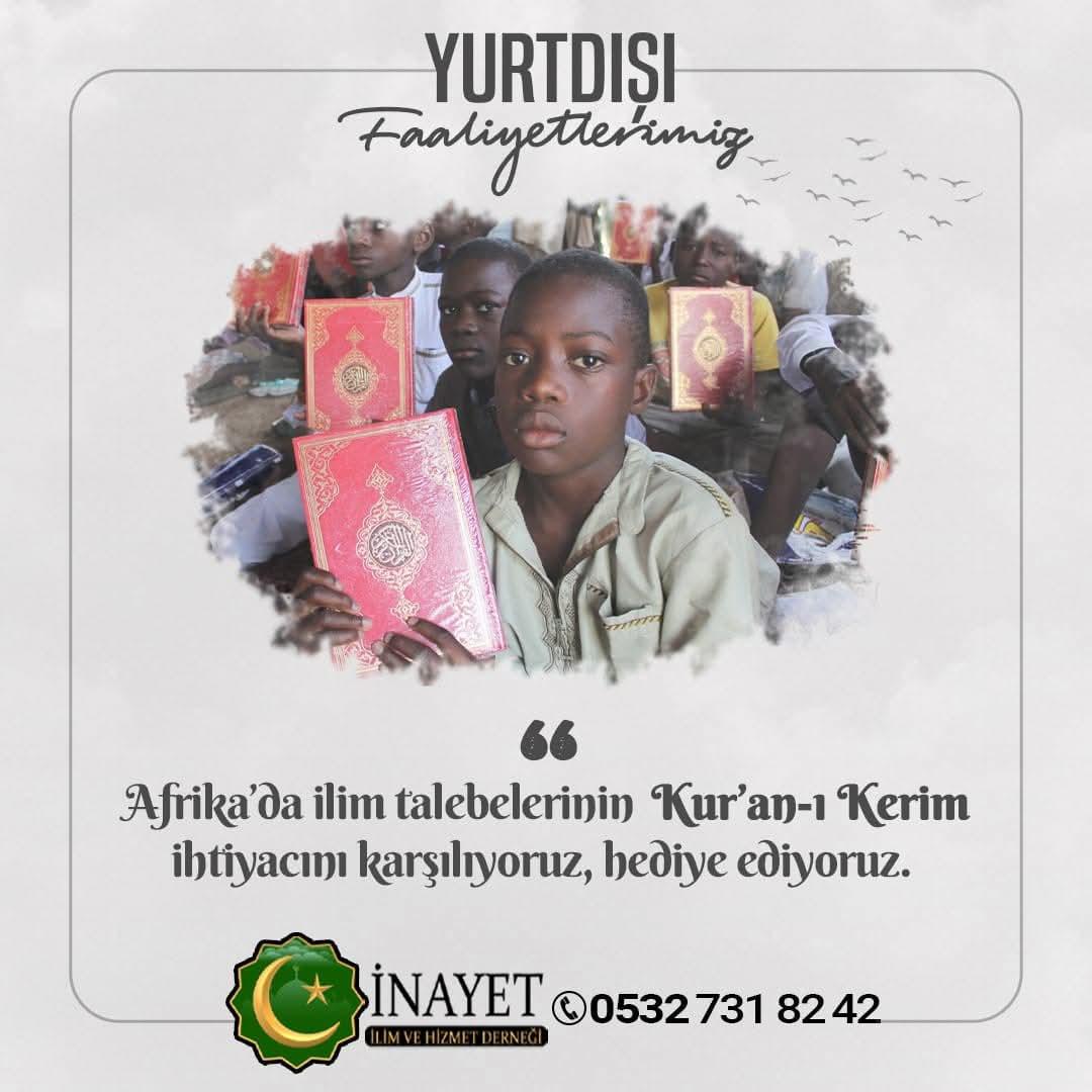 Kur'an-ı Kerim Dağıtımı